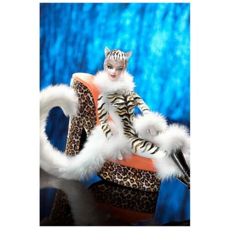 Кукла Barbie Lounge Kitties White Tiger (Барби Белая Тигрица)