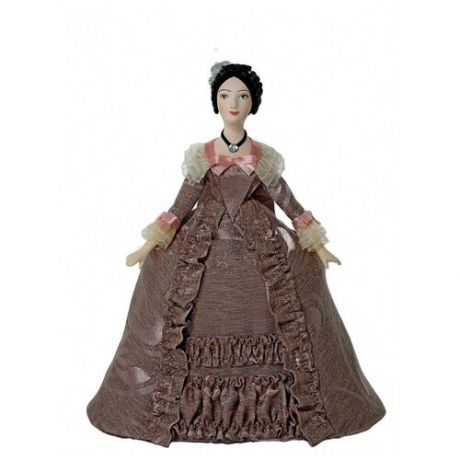 Кукла коллекционная фарфоровая в Женском придворном костюме 18 века