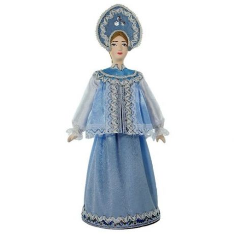 Кукла интерьерная в Девичьем традиционном русском костюме.