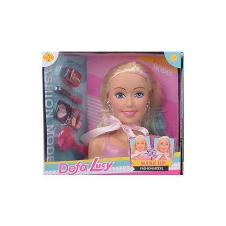 Кукла-манекен Defa Lucy Стилист, 17 см, расческа, косметика, в коробке 8401