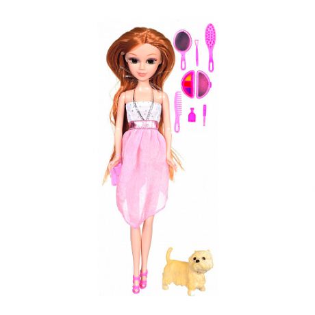 Кукла Карапуз Мария, 29 см, с гламурной собачкой и аксесс. 6530-RU