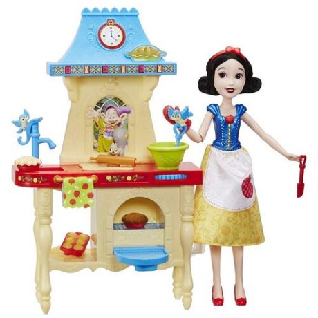 DisneyPrincess Hasbro Игровой набор Белоснежка с кухней (Disney Princess Snow White Stir 
