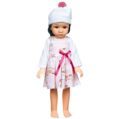 Кукла BONDIBON Oly "Очарование" брюнетка в розовом платье 36 см ВВ4367