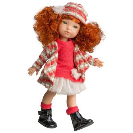 Кукла BERJUAN виниловая 35см Fashion Girl Pelirroja (846)