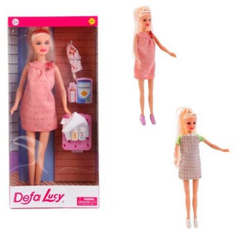 Кукла Defa Lucy Мама с малышом, 29 см, 8357