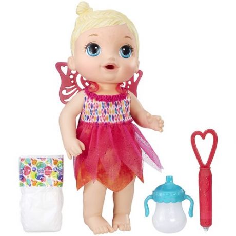 Интерактивная кукла Hasbro Baby Alive Малышка-фея 30см, B9723