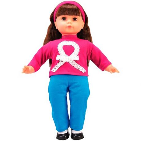 Ирена мягконабивная кукла ростом 45 см в свитере и штанах от 3 лет