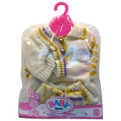 Одежда для кукол: свитер, размер: 30x20см, текстильные материалы, от 1 года, цвет розовый