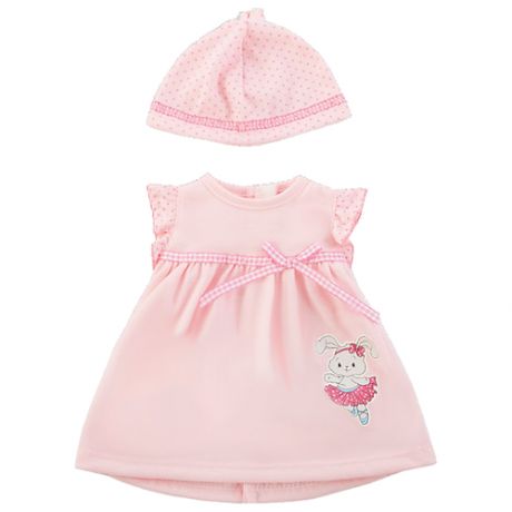 Mary Poppins Платье и шапочка для кукол 38 - 42 см 452066 розовый