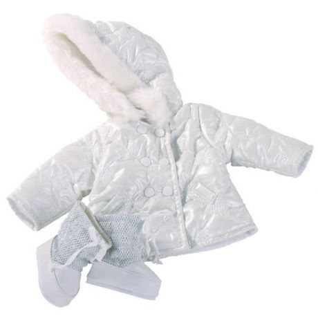 Gotz Комплект зимней одежды для кукол 45 - 50 см 3402186 белый