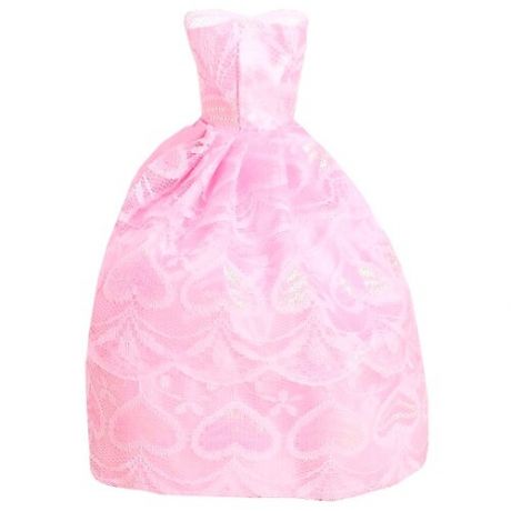 Сима-ленд Бальное платье для куклы 28 см, 2669998 розовый