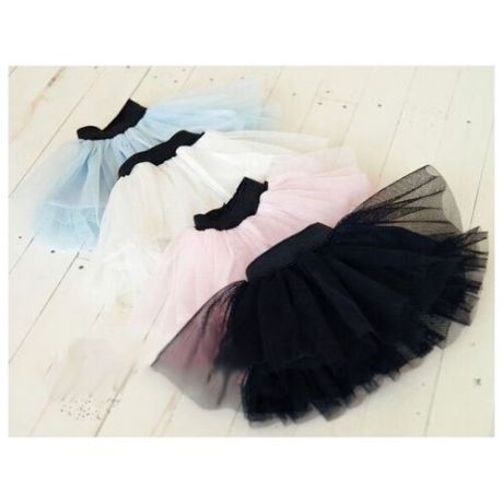 Bambycrony Ballerina skirt (Юбка-пачка белая для кукол Бембикрони 43 см)
