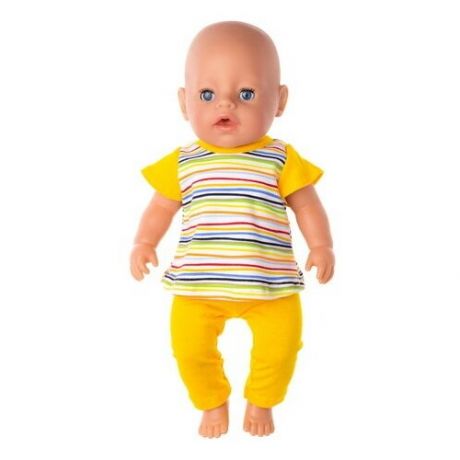 Летняя туника и лосины для куклы Baby Born ростом 43 см (857)