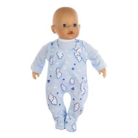 Одежда для кукол - распашонка и полукомбинезон Baby Born little ростом 32 см (677)