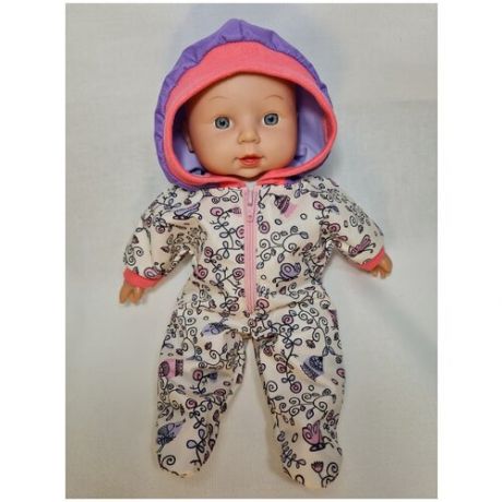 Комплект одежды для кукол «MiniFormy» "Пупс в бабочках" (2 изделия). Рост 29-30 см. (Пупсы)