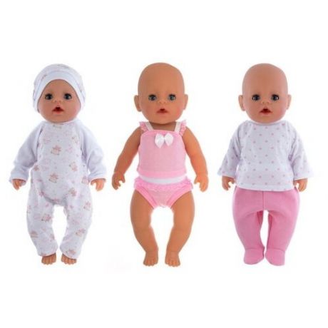 Подарочный набор из 6 предметов с ползунками для куклы Baby Born ростом 43 см (815)