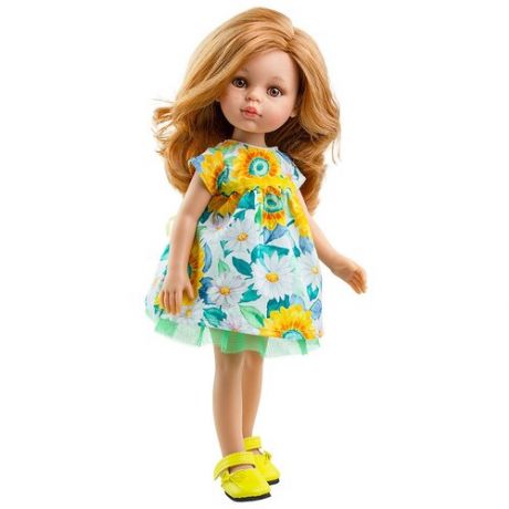 Цветочное платье для кукол Paola Reina, 32 см