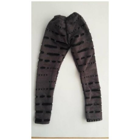 Dollmore leggings (Леггинсы серые с прорезями для кукол Доллмор 43 см)