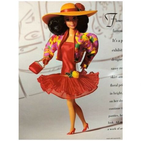 Комплект одежды Barbie Flower Shower Fashion Classique Collection (Барби цветочный душ)