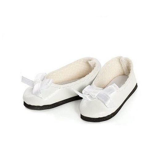 Туфли Kidz N Cats Mini-Shoes White (Белые мини для кукол Кидз Н Катс 21 см)