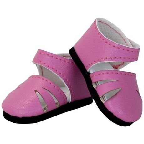 Petitcollin Pink shoes (Розовые сандалии для кукол Минуш 34 см)