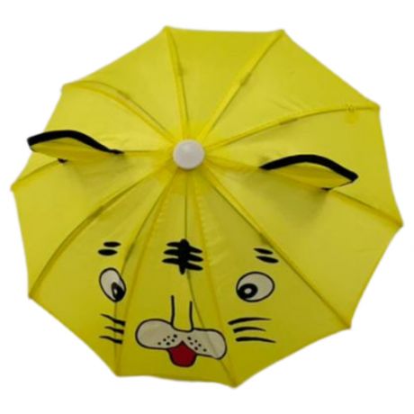 Детский зонт трость квадратный / Кукольный маленький зонт / Зонт трость