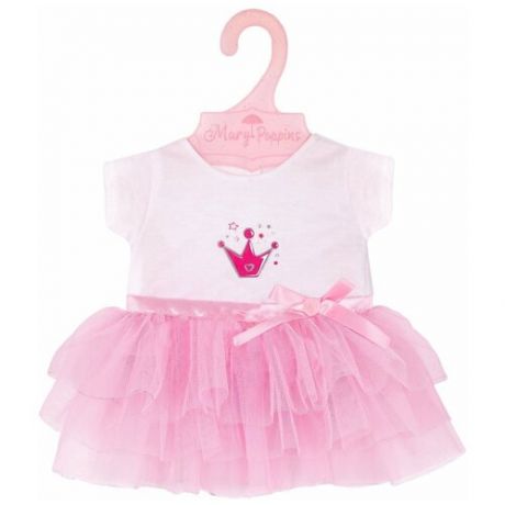Одежда для куклы 38-43см, юбка и футболка "Принцесса" Mary Poppins 452146