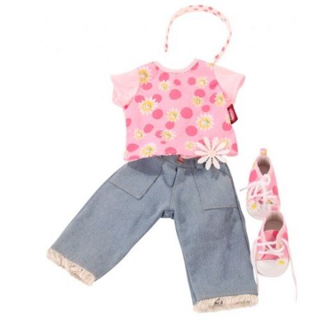 Gotz набор одежды для куклы 45-50 см, 3403260 розовый/серый