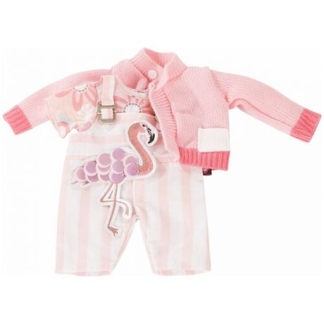 Gotz Комплект одежды "Фламинго" для куклы 30-33 см 3403022 розовый