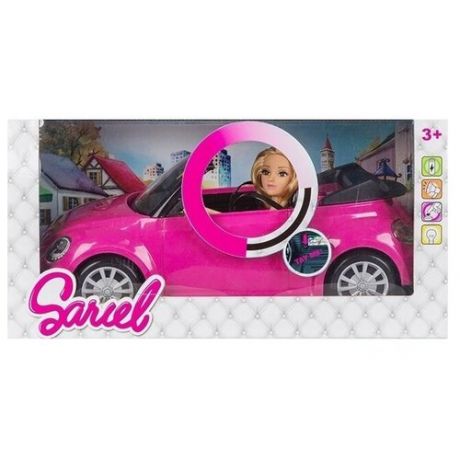 Машина для куклы Shantou "Sariel", розовая