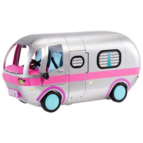 Фургон L.O.L. LOL Surprise OMG Glamper Fashion Camper - ЛОЛ Серебристый Автобус 2021, 576730, серебристый