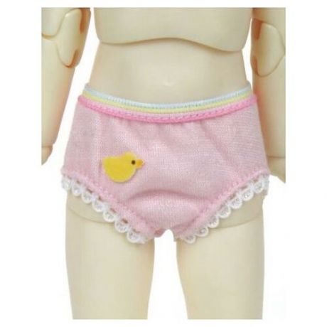 Luts Chipy Panty (Розовые трусики с цыпленком для кукол БЖД Латс 26 см)