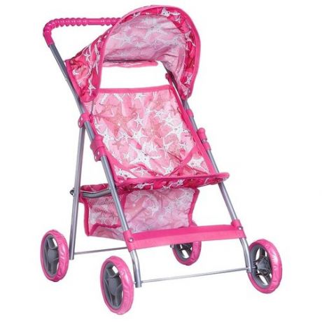 Прогулочная коляска ABtoys K0113 розовый