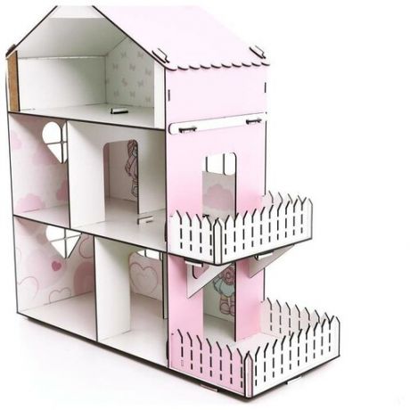 Кукольный дом без мебели "Doll Style"
