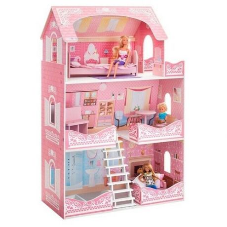 Кукольный домик Адель Шарман с мебелью и аксессуарами 7 шт. 4018642