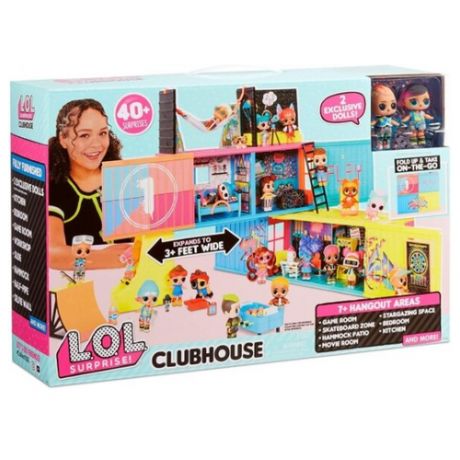 Игровой набор детский - Клубный кукольный дом L. O. L. Surprise Clubhouse, 2020
