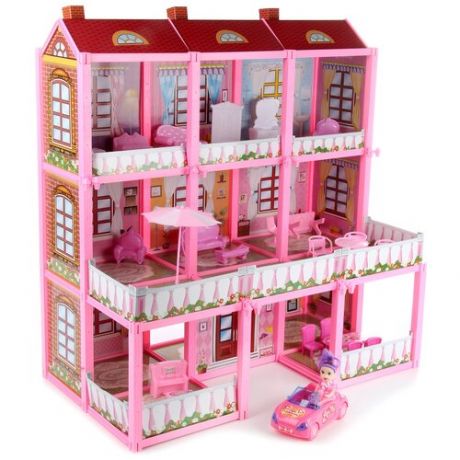 Tian Cheng Toys игровой дом 109346, розовый