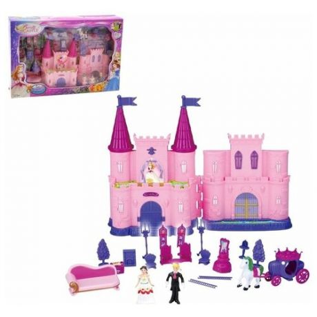 Замок для кукол «Кукольный замок» с аксессуарами, световые и звуковые эффекты