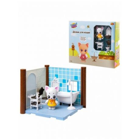 Уютный дом Домик для кошки Ванная комната, &Dstunters