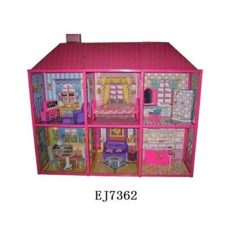 Игрушечный дом для кукол с мебелью Арт.6983