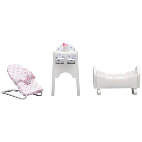 Lundby Набор мебели для детской Смоланд (LB_60208600) белый