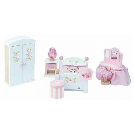 Кукольная мебель Бутон розы Спальня, Le Toy Van