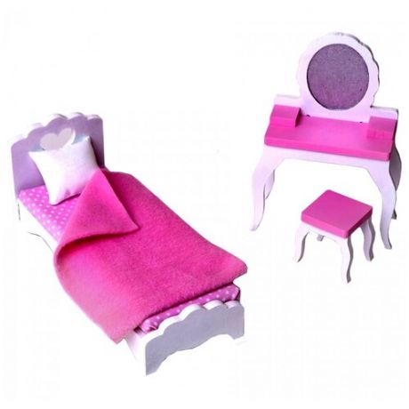 DreamToys Спальня (NM212010) розовый/белый