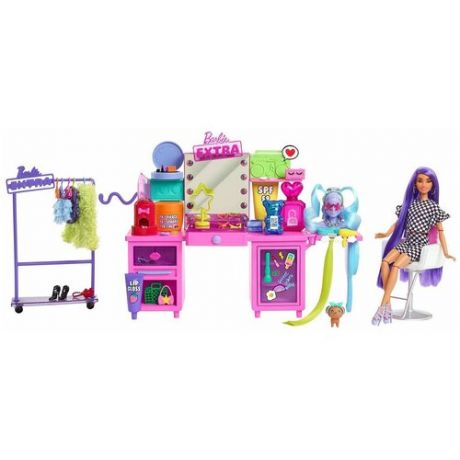 Набор игровой Barbie Экстра Туалетный столик GYJ70