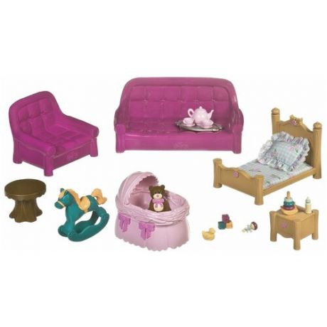 Набор мебели игровой «Гостиная и детская» LW6123