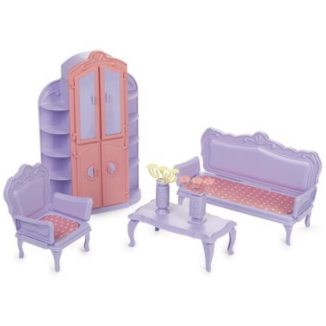 Гостиная комната "Маленькая принцесса", цвет: светло-сиреневый