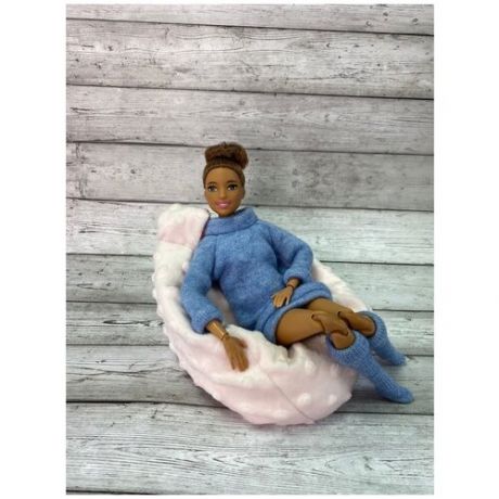 Мягкое кресло для куклы Барби, Розовый