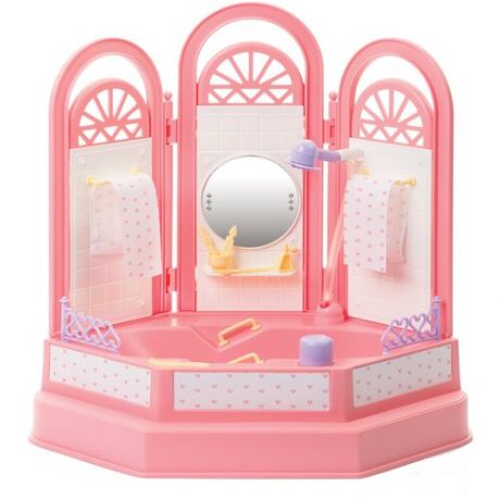 Ванная комната Маленькая принцесса, с механизмом подачи воды 21*12*33см