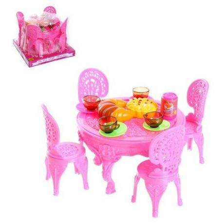 Набор мебели для кукол, цвет микс 4404229 .