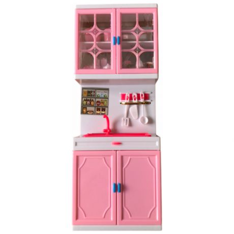 Набор для кухни детский , кухонный гарнитур с мойкой и аксессуарами для кукол